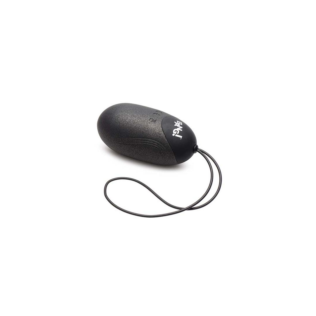 XR Brands Vibrating Silicone XL Egg with Remote Control and 25 Speeds