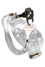 XR Brands Double Lockdown - Lockable Adjustable Chastity Cage