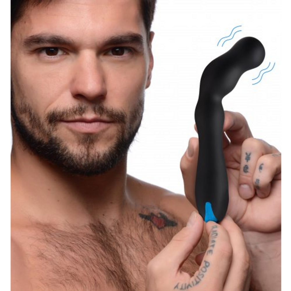 XR Brands Prostate Vibrator with Silicone Beads
