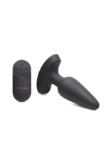 XR Brands Laser Fuck Me - Butt Plug with Remote Control - Medium