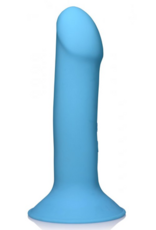 XR Brands Squeezable Vibrating Dildo