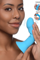 XR Brands Knijpbare Vibrerende Dildo