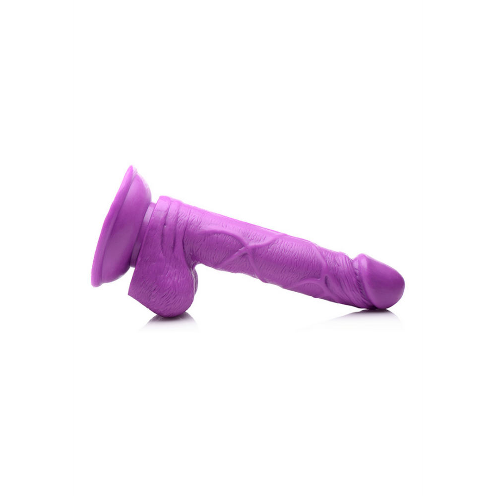 XR Brands POP - Dildo with Balls - 6.5 / 16.5 cm