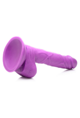 XR Brands POP - Dildo with Balls - 6.5 / 16.5 cm