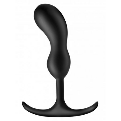 Image of XR Brands Premium Silicone Weighted Prostate Plug - Small