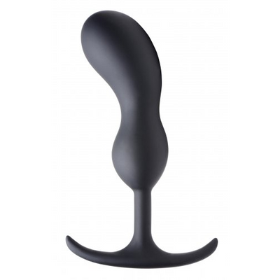 Image of XR Brands Premium Silicone Weighted Prostate Plug - Large