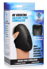 XR Brands Vibrating Silicone Penis Sleeve