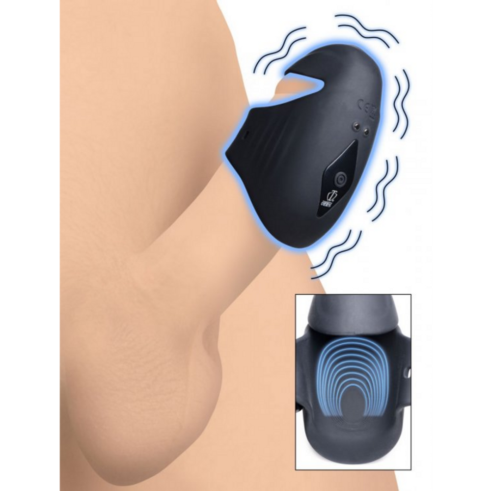 XR Brands Vibrating Silicone Penis Sleeve