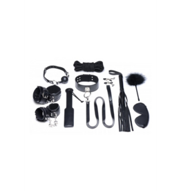 XR Brands Deluxe 10-Piece Bondage Set