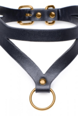 XR Brands Bondage Baddie - Collar with O-Ring