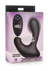 XR Brands Inflatable and Tapping Prostate Vibe with Remote Control
