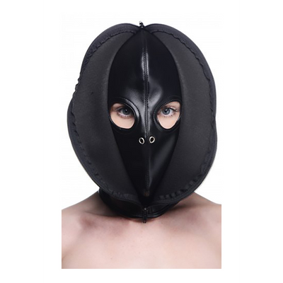 Image of XR Brands Bondage Mask with Zipper in the Front