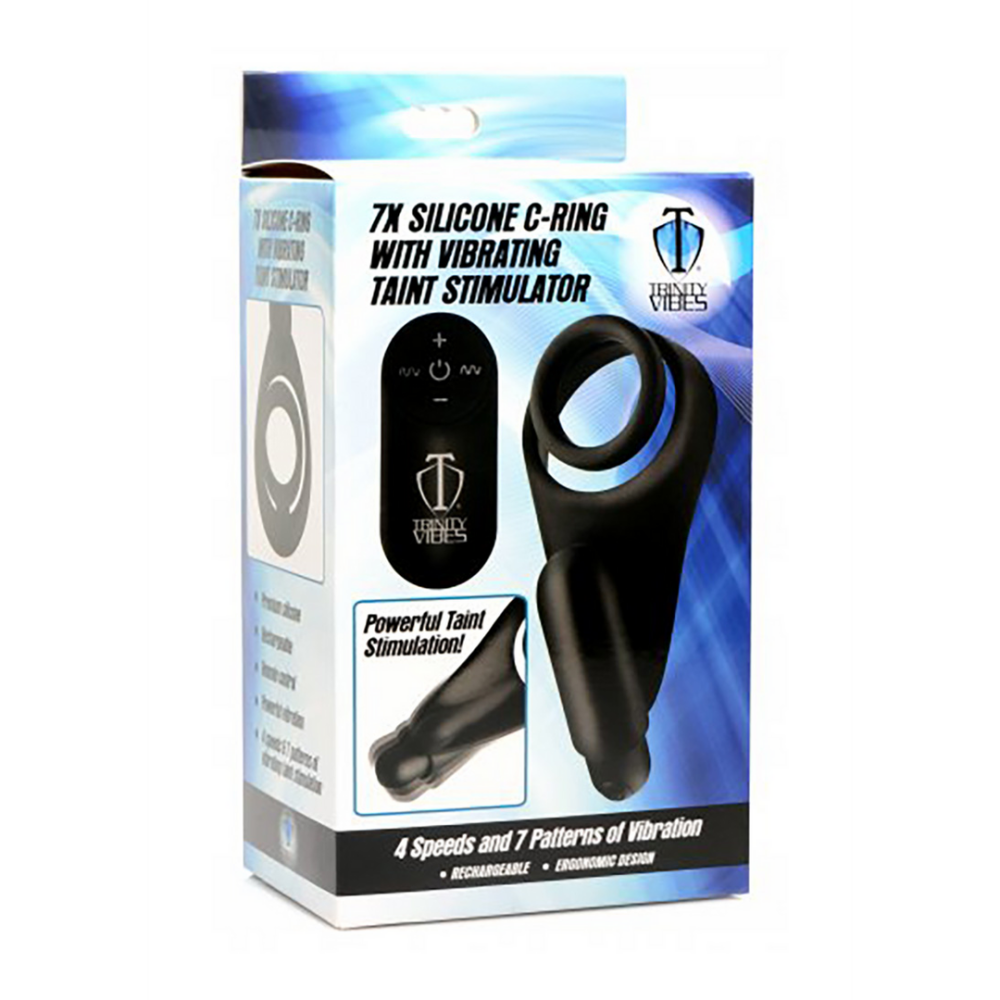 XR Brands Silicone Vibrating Cockring