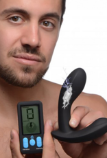 XR Brands E-Stim Pro - Silicone Vibrating Prostate Massager + Remote Control