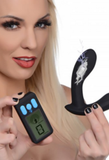 XR Brands E-Stim Pro - Silicone Vibrating Prostate Massager + Remote Control