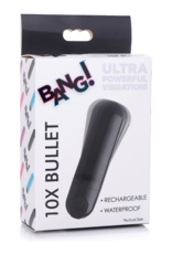 XR Brands Vibrating Metal Bullet with 10 Speeds