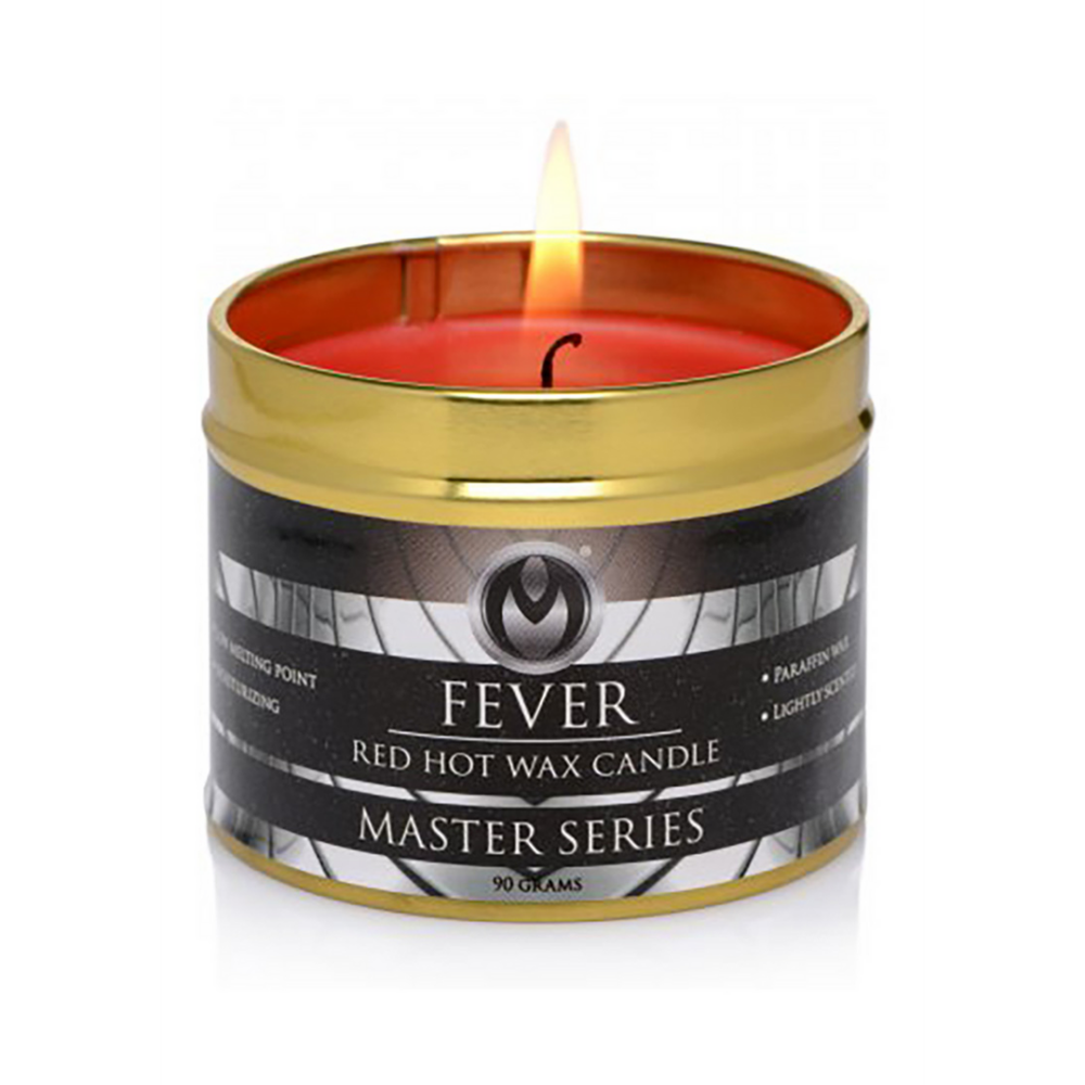 XR Brands Fever - Red Hot Wax Paraffin Candle