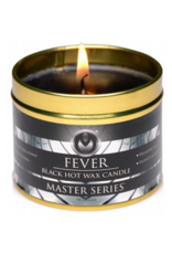 XR Brands Fever Black - Hot Wax Paraffin Candle