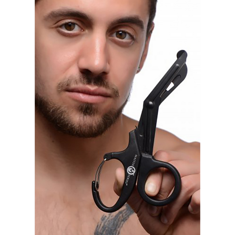 XR Brands MS Snip Heavy Duty - Bondage Scissors with Clip