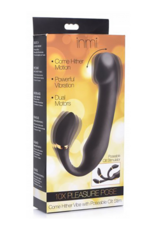 XR Brands Pleasure - Silicone Vibrator with Clitoris Stimulator