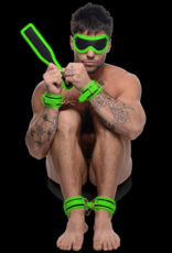 XR Brands Kink in the Dark - Glow in the Dark Hog Tie Set