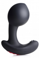 XR Brands Inflatable Vibrating Silicone Prostate Plug