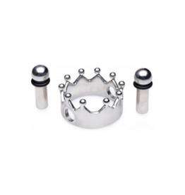 XR Brands Crowned Magentic Nipple Clamps