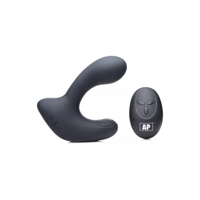 Image of XR Brands Silicone Prostate Stimulator + Remote Control with 10 Speeds