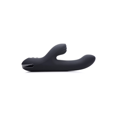 XR Brands Silicone Pulsating and Vibrating Rabbit