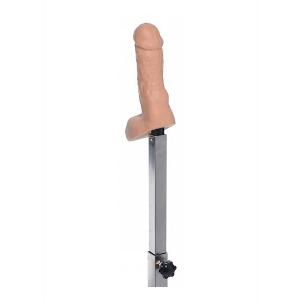 XR Brands Squat - Spreader Bar with Ankle Cuffs and Anal Dildo