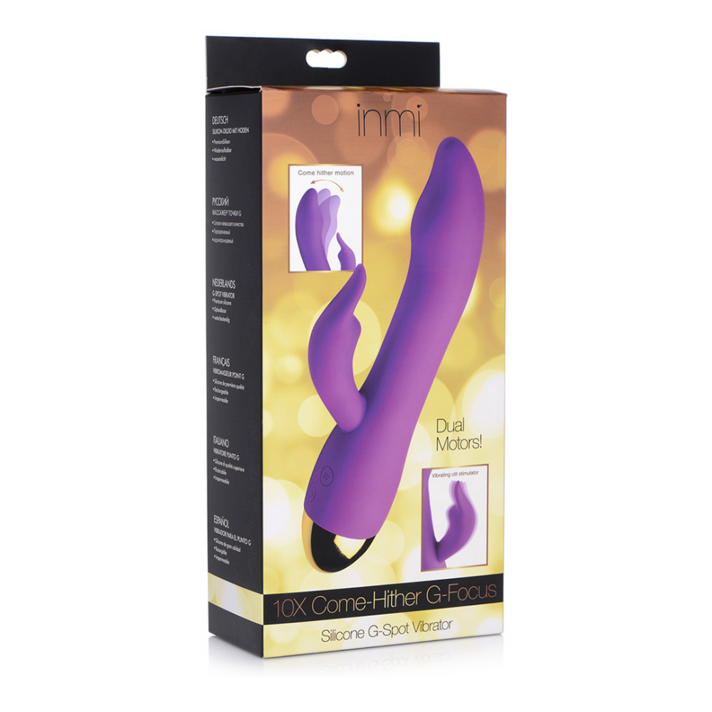 XR Brands Come Hither - G-Focus Silicone Vibrator