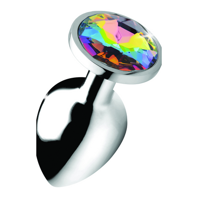 Image of XR Brands Rainbow Prism - Butt Plug - Large