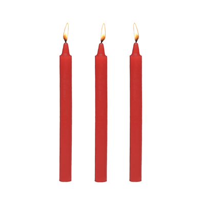 XR Brands Fire Sticks - Fetish Drip Candles - 3 Pieces