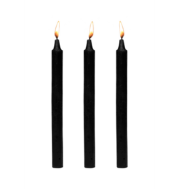 XR Brands Dark Drippers - Fetish Drip Candles - 3 Pieces
