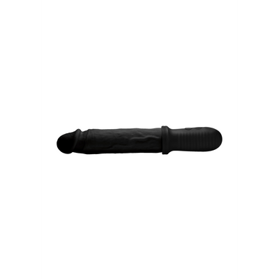 Image of XR Brands Auto Pounder - Vibrating and Thrusting Dildo with Handle