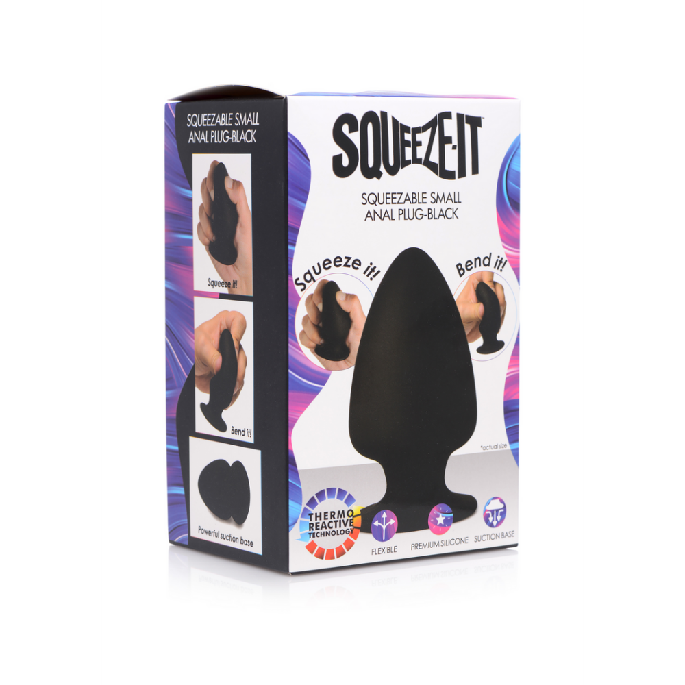 XR Brands Squeezable Anal Plug - Small