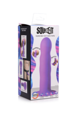 XR Brands Squeezable Wavy Dildo