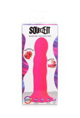 XR Brands Squeezable Wavy Dildo