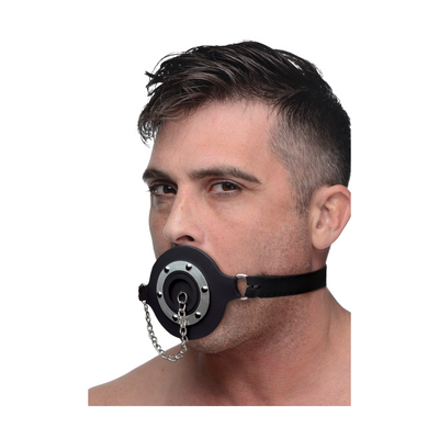 Image of XR Brands Pie Hole - Silicone Feeder Gag