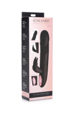 XR Brands Royal Rabbits Bunny Thrust - Thrusting Rabbit Vibrator