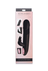 XR Brands Royal Rabbits Bunny Thrust - Thrusting Rabbit Vibrator