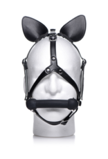 XR Brands Dark Horse - Pony Head Harness with Silicone Bit