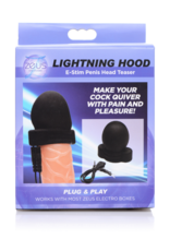 XR Brands Lightning Hood - E-Stim Penis Head Teaser