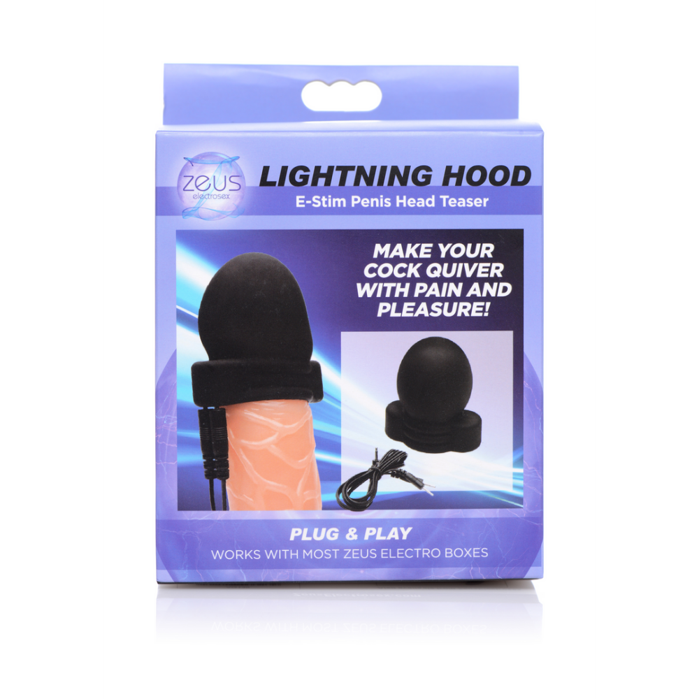 XR Brands Lightning Hood - E-Stim Penis Head Teaser