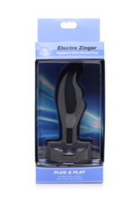 XR Brands Electro Zinger - Ribbed E-Stim Silicone Plug