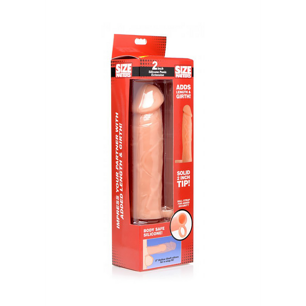 XR Brands Silicone Penis Sleeve - 2 / 5 cm