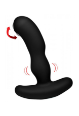 XR Brands Pro-Digger - Silicone Stimulating P-Spot Vibrator with Beads