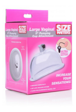 XR Brands Large Vaginal Pump with Cup Attachment - Large