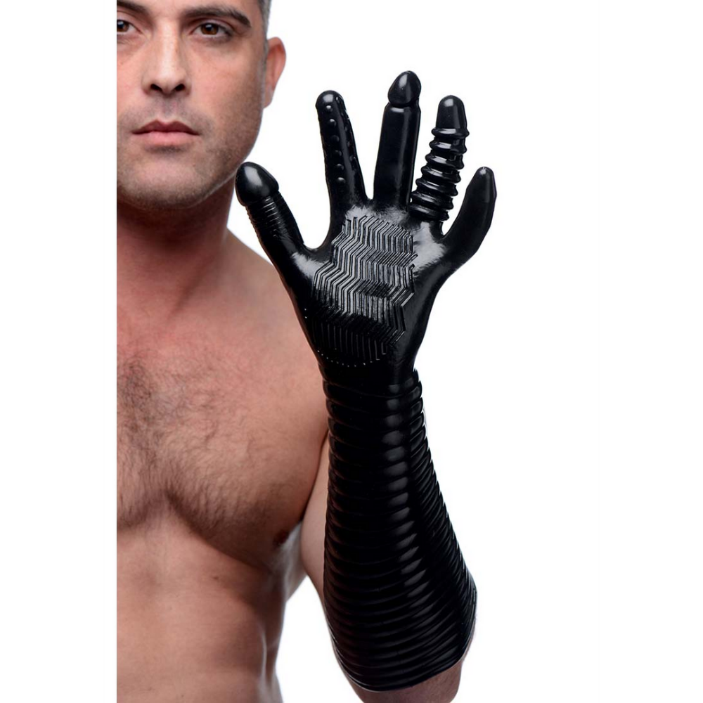 XR Brands Pleasure Fister - Textured Fisting Glove