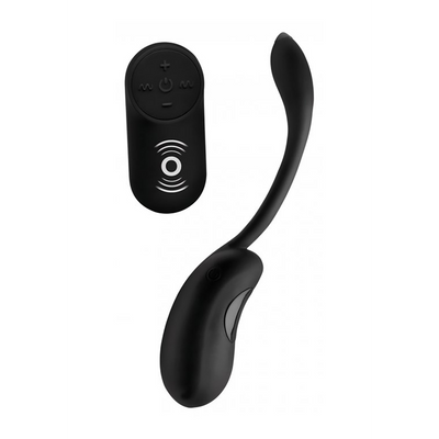 XR Brands Silicone Vibrating Pod with Remote Control